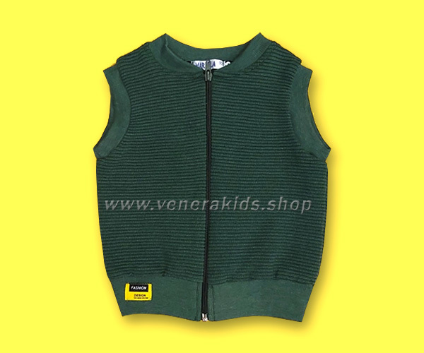 Елек за момче отобан зелен. Серия 3бр.