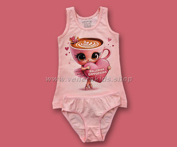 К-кт Камизолка с бикина Балерина Капучина