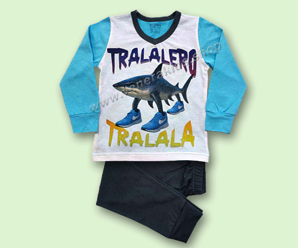 Пижама Венера дълъг ръкав Тралалеро 