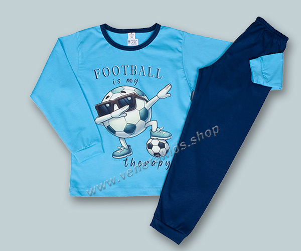 Пижама дълъг ръкав момче Фифа златев