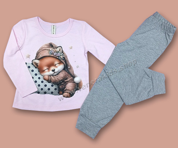 Пижама момиче ДР лисиче. Серия 3бр