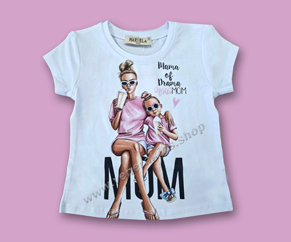 Тениска КР момиче Шейкове. Серия 3бр.