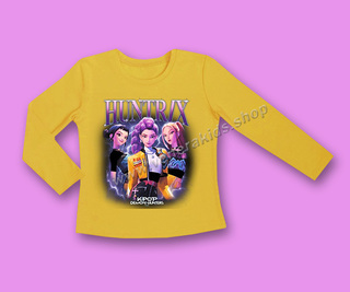 Блуза момиче ДР Хътрикс горчица. Серия 3бр.