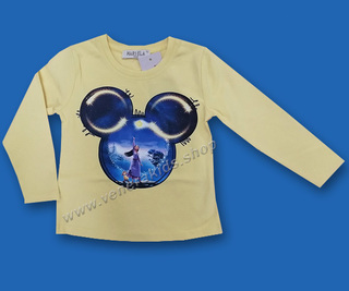 Блуза ДР момиче Мини жълта. Серия 3бр