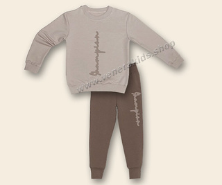 К-кт дълъг ръкав Шампион сив. Серия 3бр