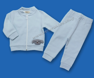 Бебе к-кт момче вафла син. Серия 3бр