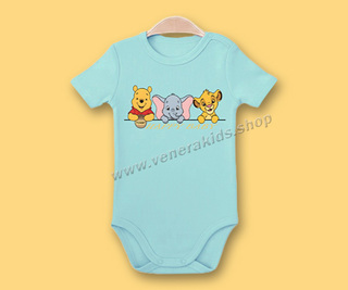Бебе боди КР Мечо пух електрик. 5бр