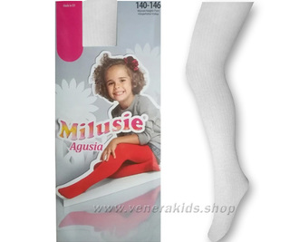 Чорапогащник Milusie Agusia бял